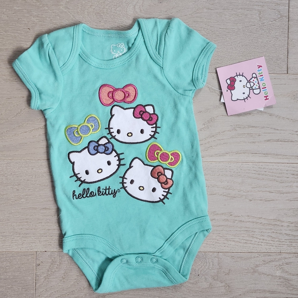 Hello Kitty Baby Girl Diapershirt 3-6 Months